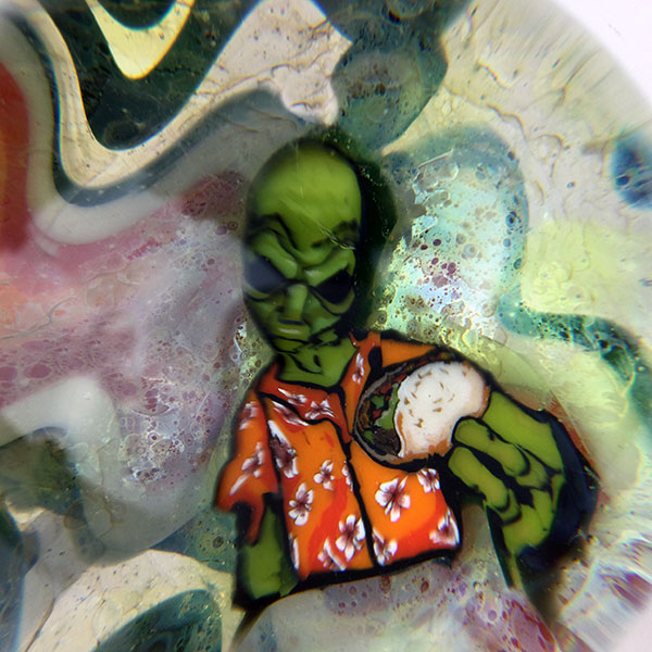 Alien Fresh Tacos Marble by Stephen Boehme - Image 3